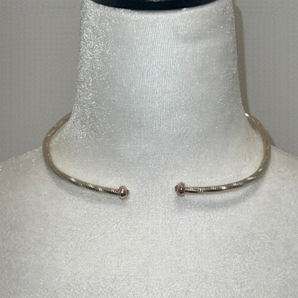 Inc International Concepts Rose Gold Adjustable Shocker Necklace
